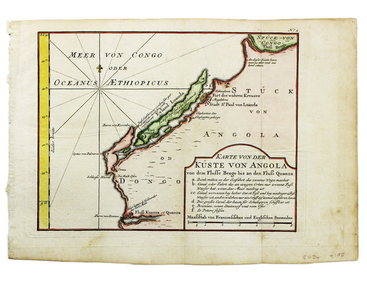 map of Angola