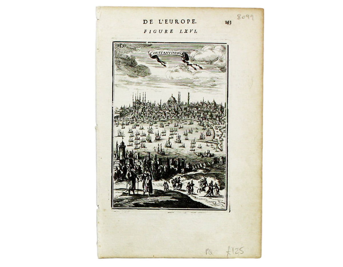 Mallet’s Map of Constantinople