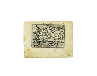 Ortelius’ Map of Anatolia