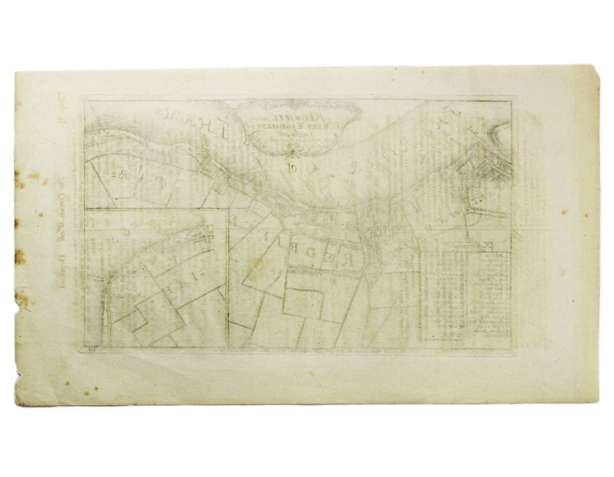 Blome’s Ward Plan of Rotherhithe