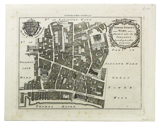 Noorthouck’s Tower Ward Plan