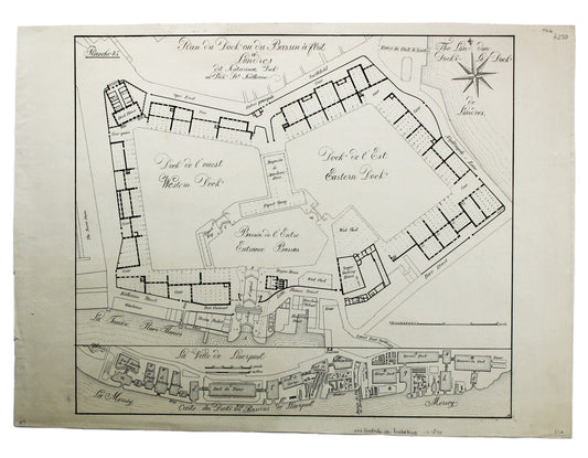 Von Wiebeking’s Plan of St Katharine Docks