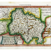 Mercator-Cloppenburgh Map of Quercy