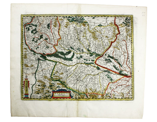 Hondius' Haut-Rhin & Breisach