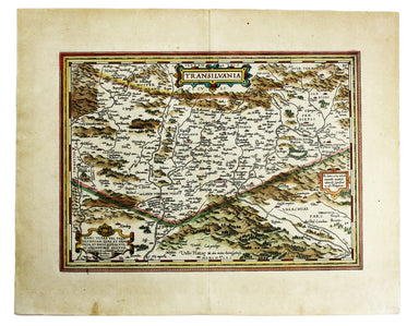 Ortelius' Transylvania