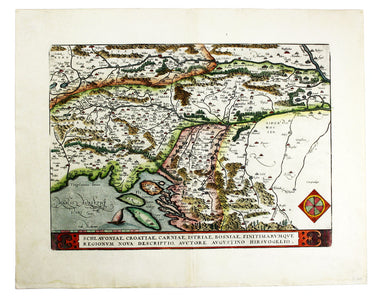 Ortelius' Western Balkans