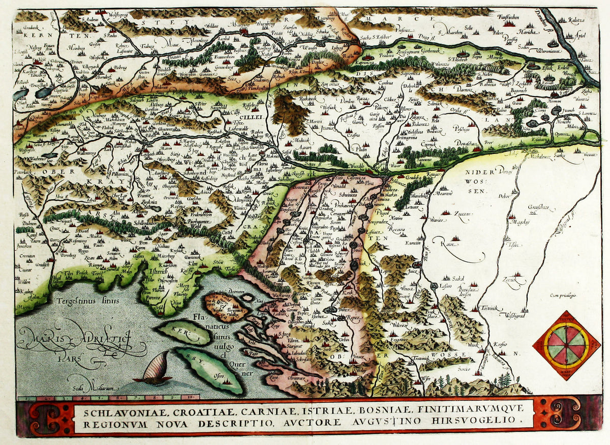 Ortelius' Western Balkans