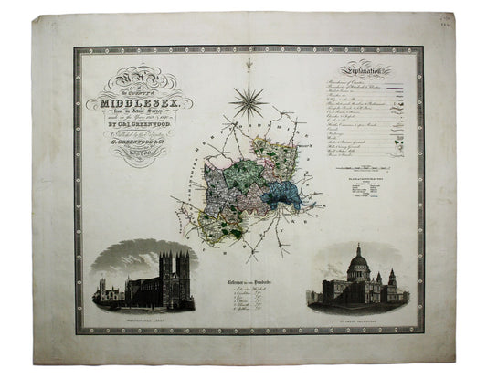 Greenwood’s Map of Middlesex