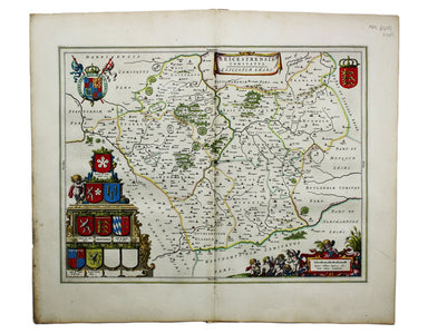 Blaeu’s Map of Leicestershire