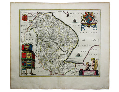 Blaeu’s Map of Lincolnshire