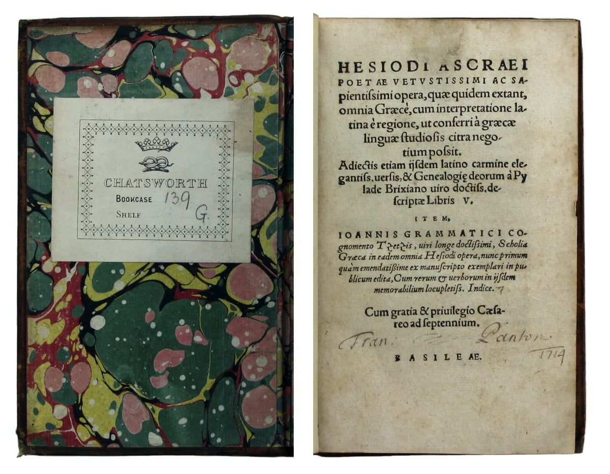 Hesiod’s Works, With Commentaries