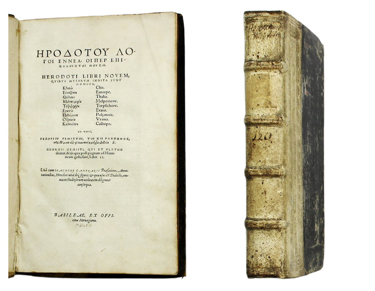 The Third Printings of Herodotus & Thucydides in Greek