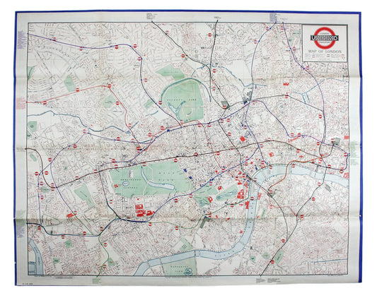 Bacon’s Map of Central Area Stations
