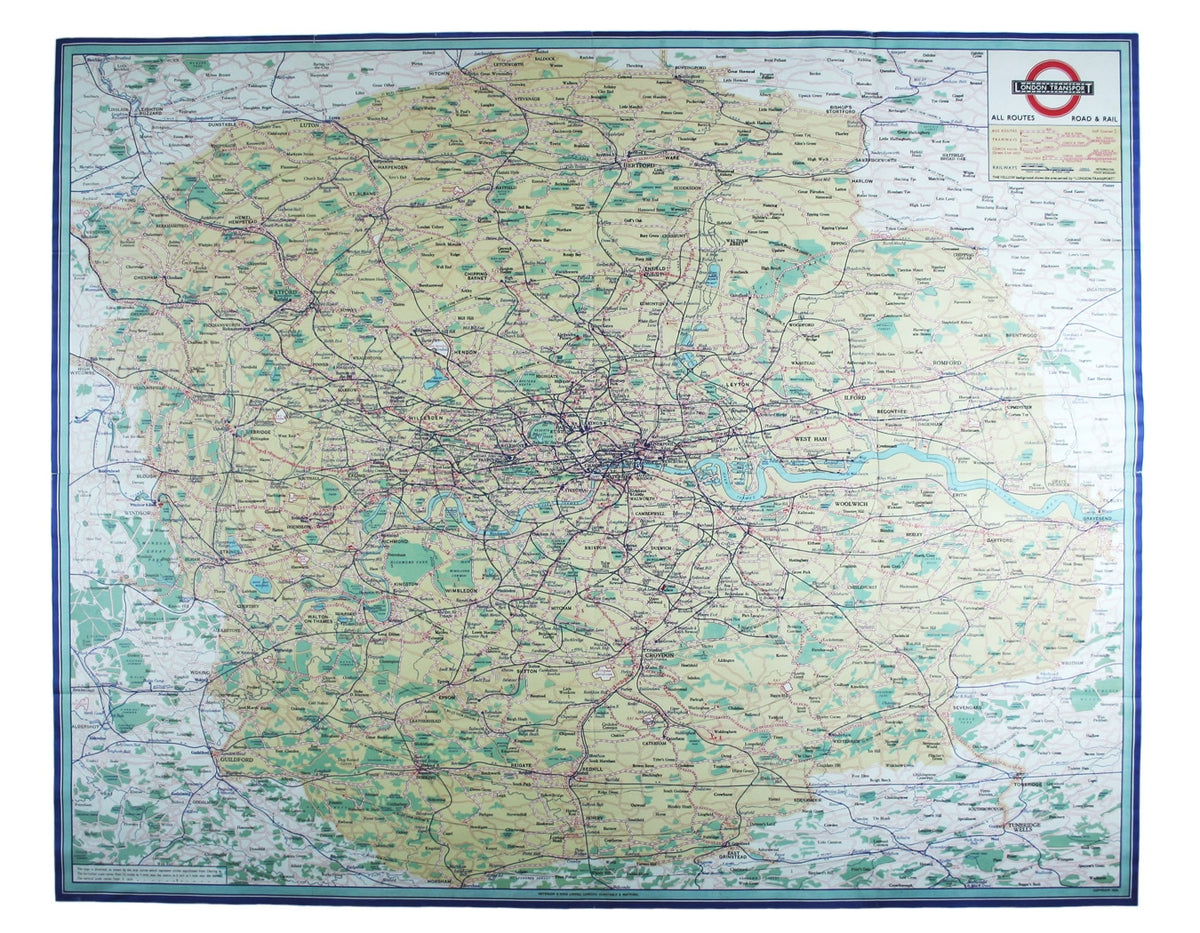 Map of the LPTB Operating Area