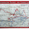 Metropolitan Railway & Connections Map, British Empire Exhibition Issue