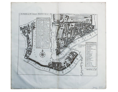 Blome’s Ward Plan of Wapping & Shadwell