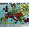 Lehmann-Dumont’s Satirical Map of Europe in 1914
