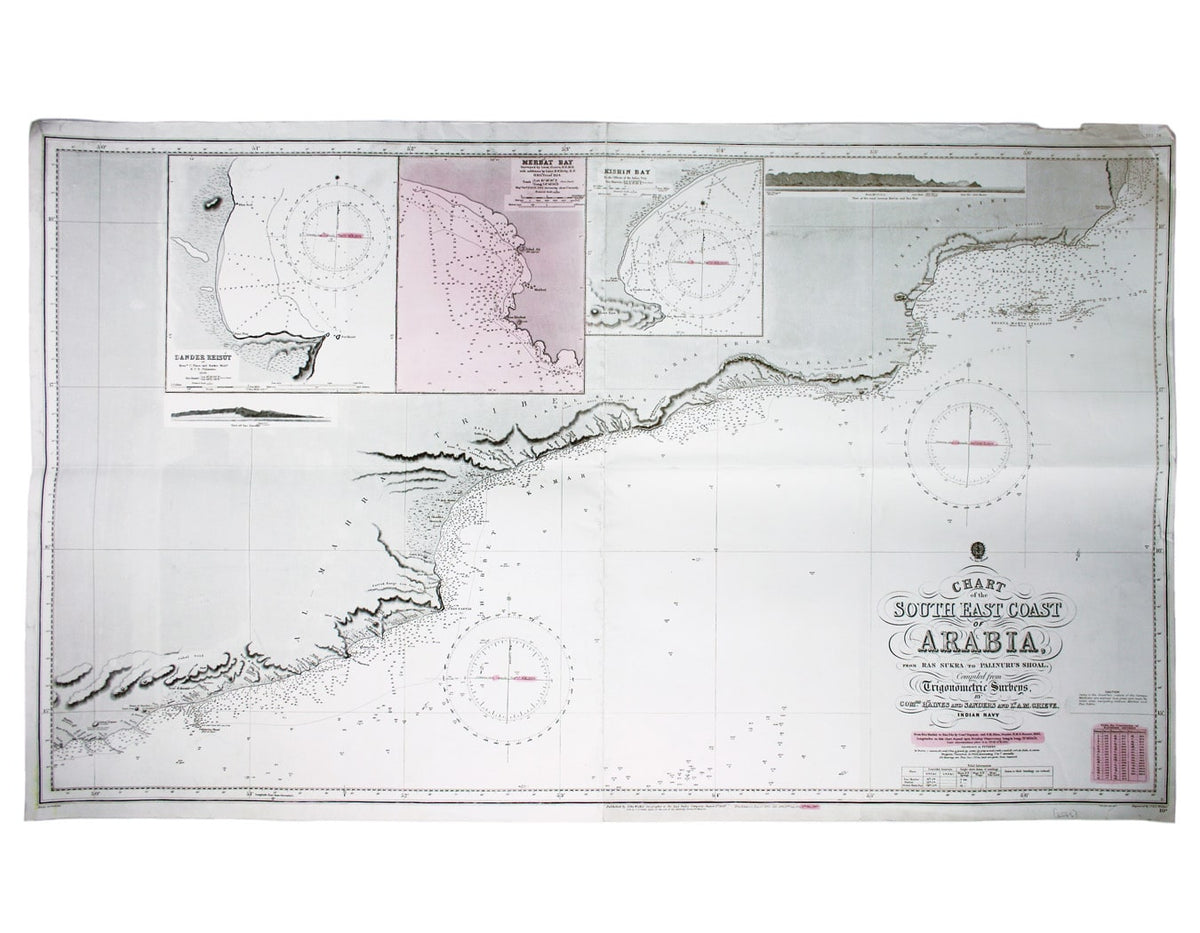 Admiralty Chart of Oman
