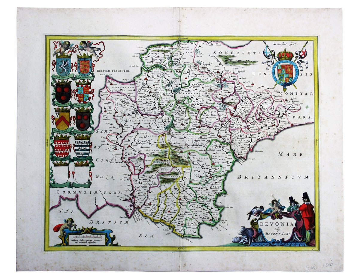 Blaeu’s Map of Devon