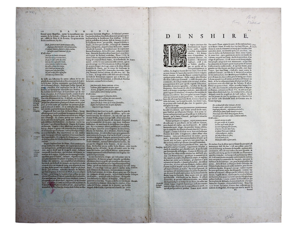Blaeu’s Map of Devon