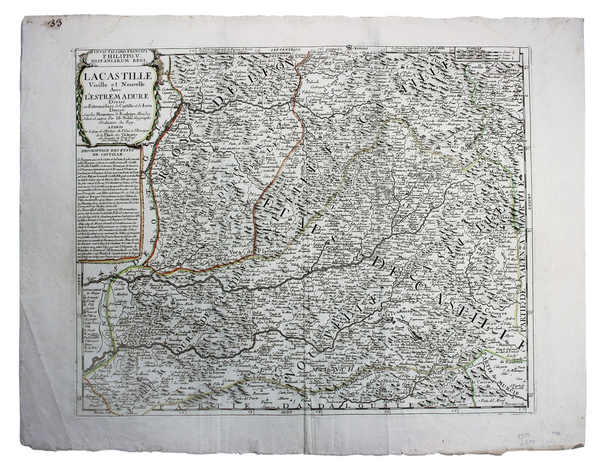 Nolin’s Map of Castille