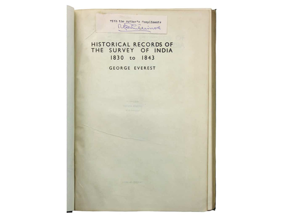 Phillimore’s Definitive History of the Survey of India