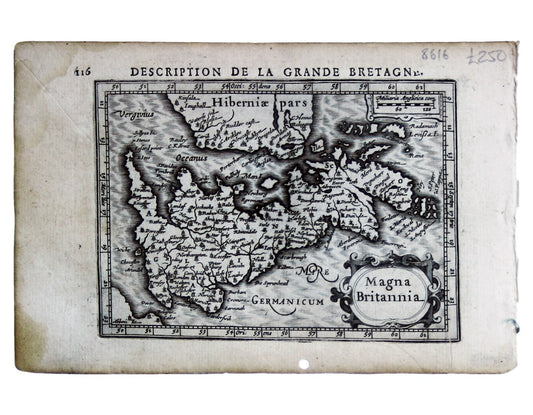 Bertius’ Map of the British Isles