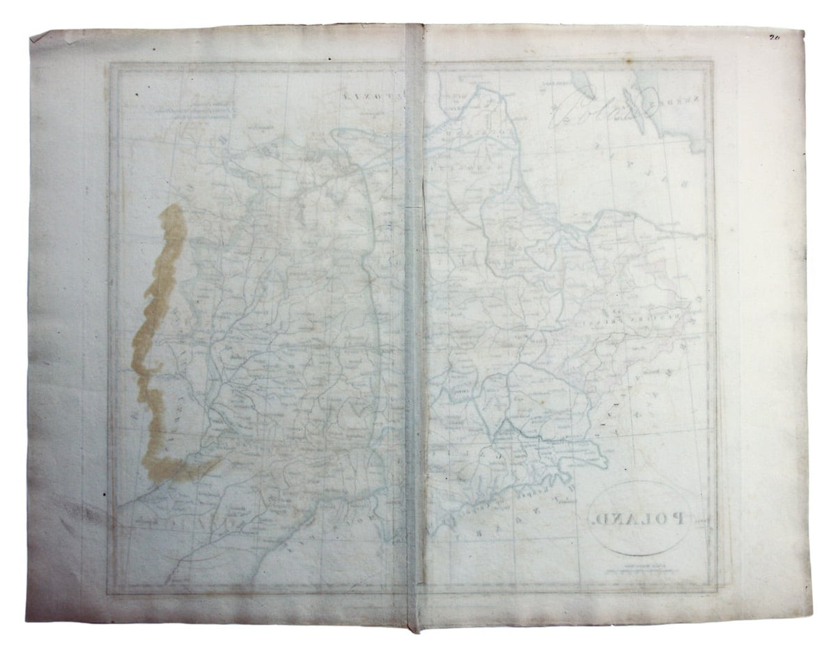 Cruttwell’s Map of Poland