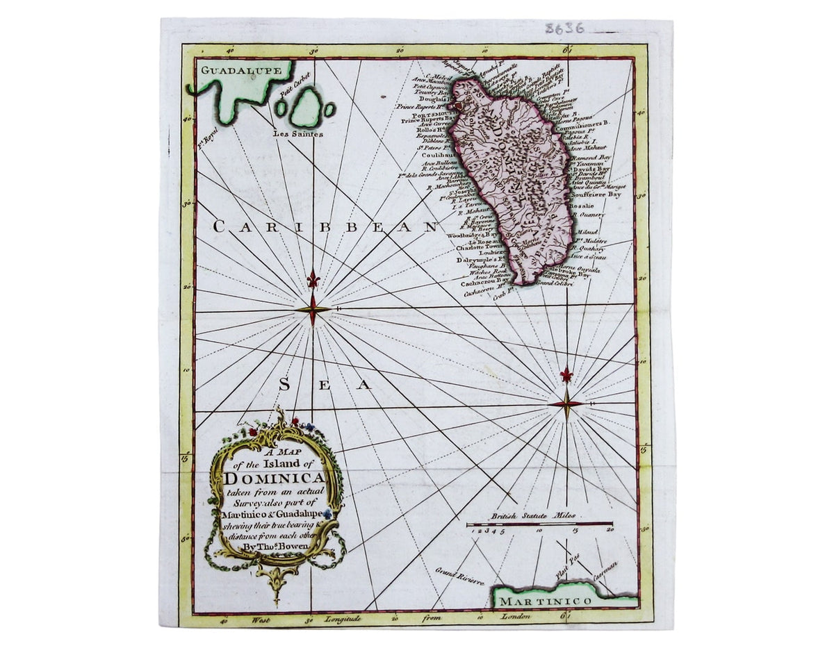 The Island of Dominica Captured by the French