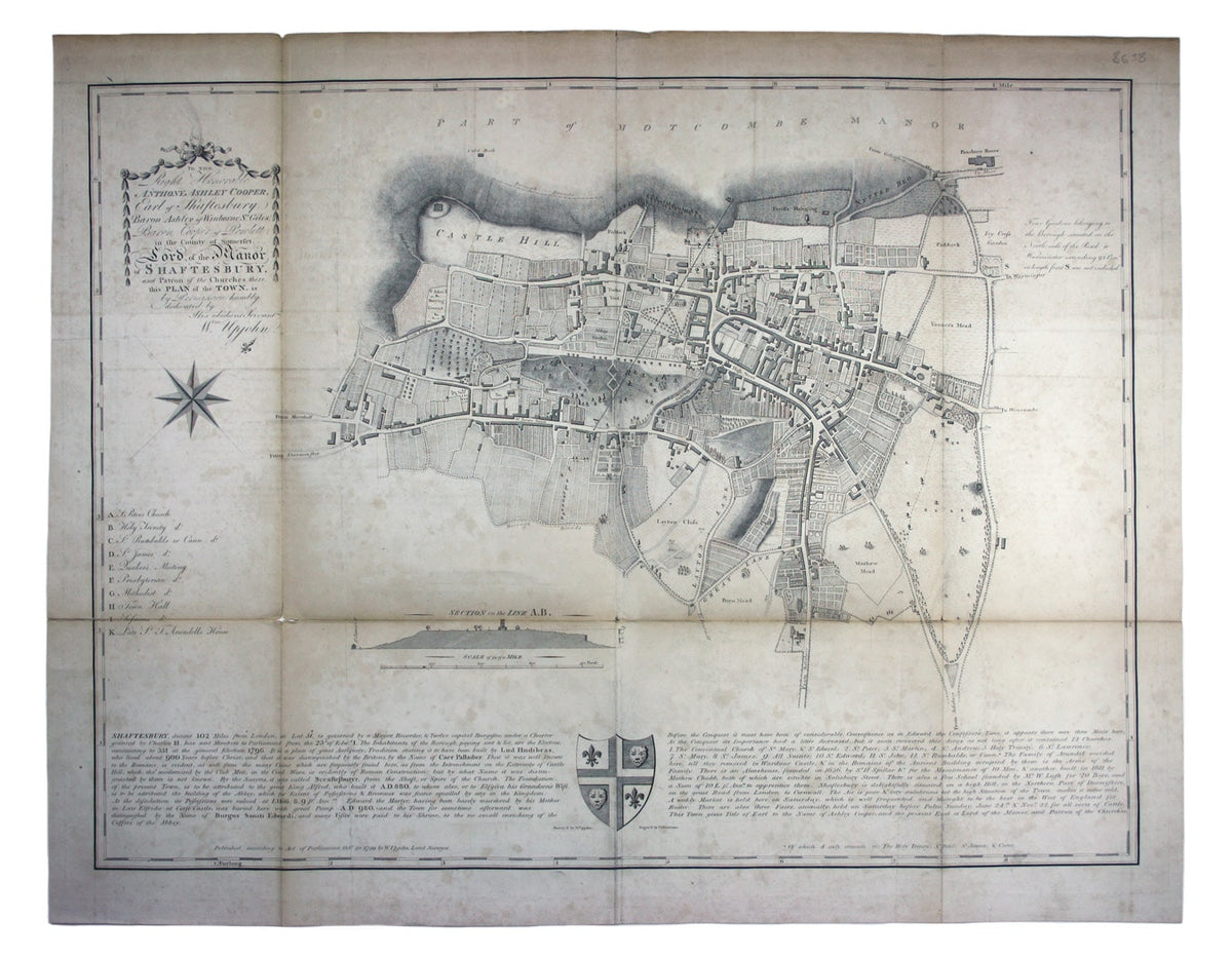 Upjohn’s Plan of Shaftesbury
