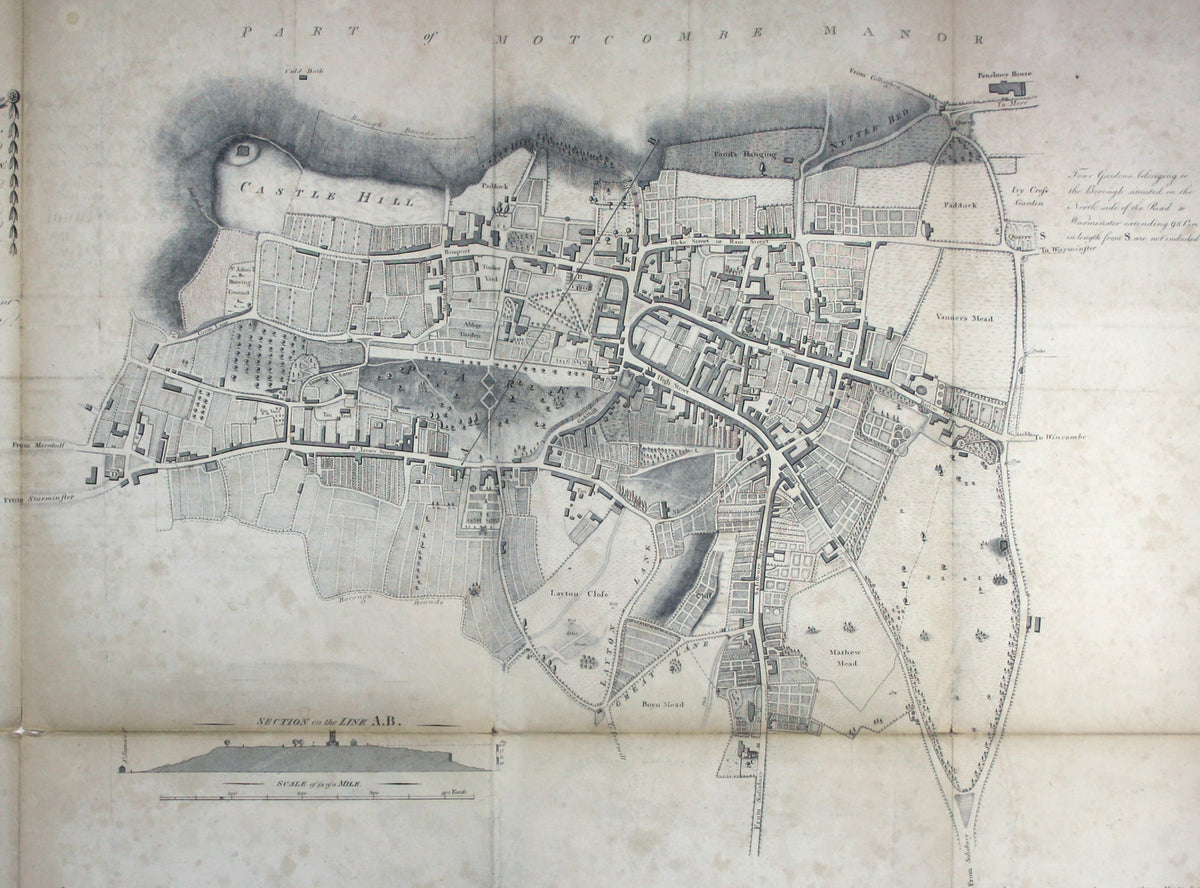 Upjohn’s Plan of Shaftesbury