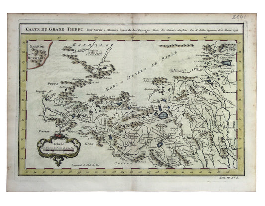 Bellin’s Map of Tibet
