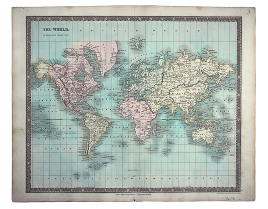 Teesdale's Map of the World