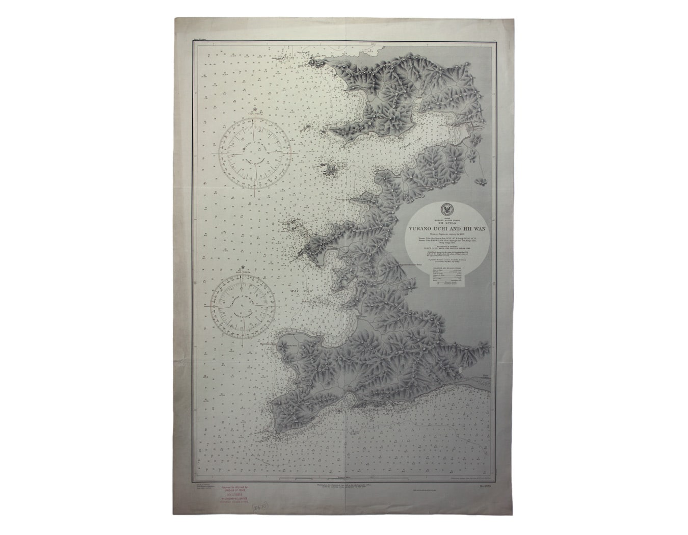 US Naval Chart of the South Coast of Honshu
