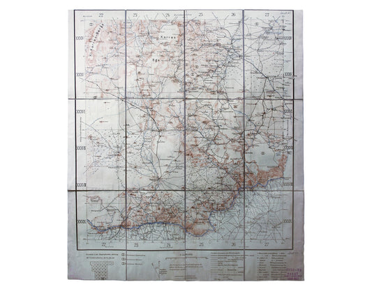 German Colonial Map of Warmbad
