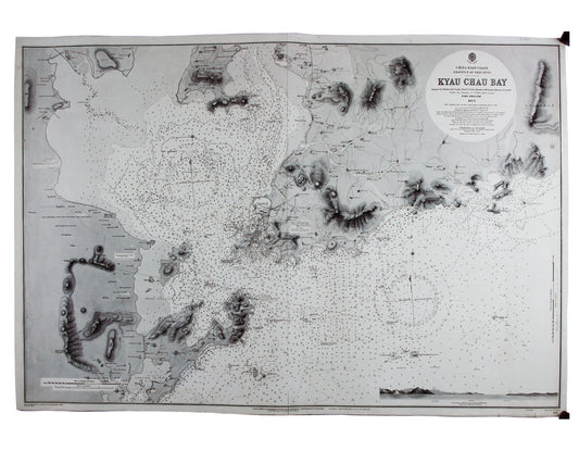 Admiralty Chart of Germany’s Kiautschou Bay Concession