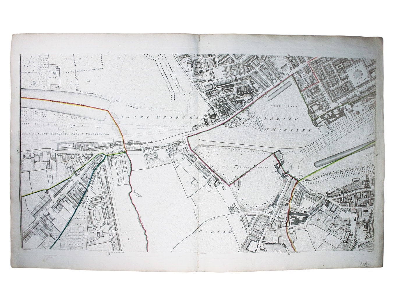 Horwood’s Large-Scale Map of St James’s & Knightsbridge