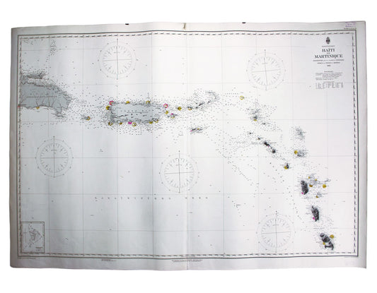 German Naval Chart of the Caribbean