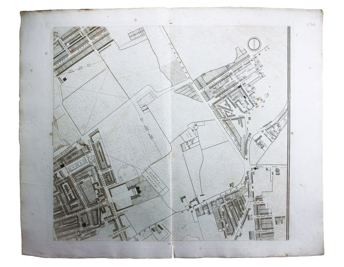 Horwood’s Plan of the Cities of London & Westminster – Sheet C1