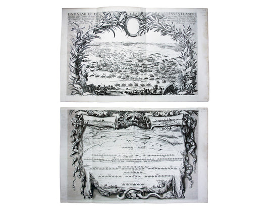 Plan of the Battle of Lens, 1648
