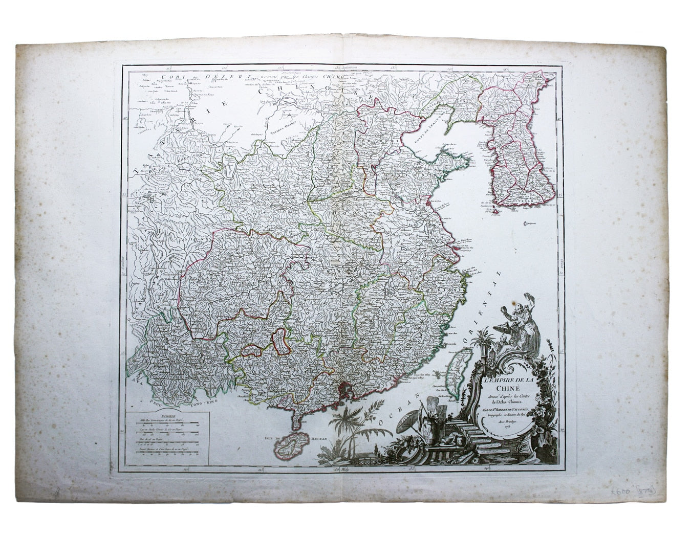 Robert de Vaugondy’s Map of China