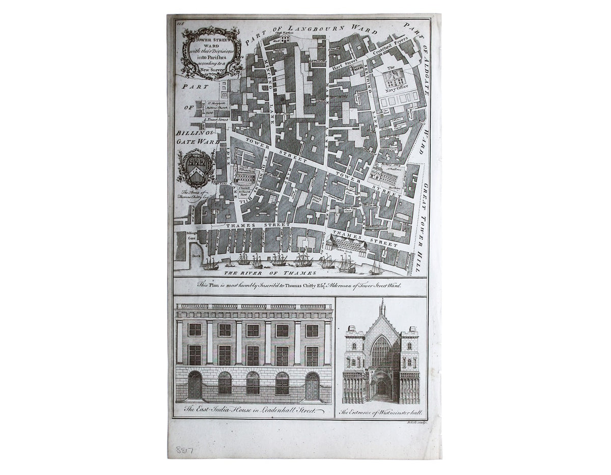 Maitland’s Plan of Tower Street Ward