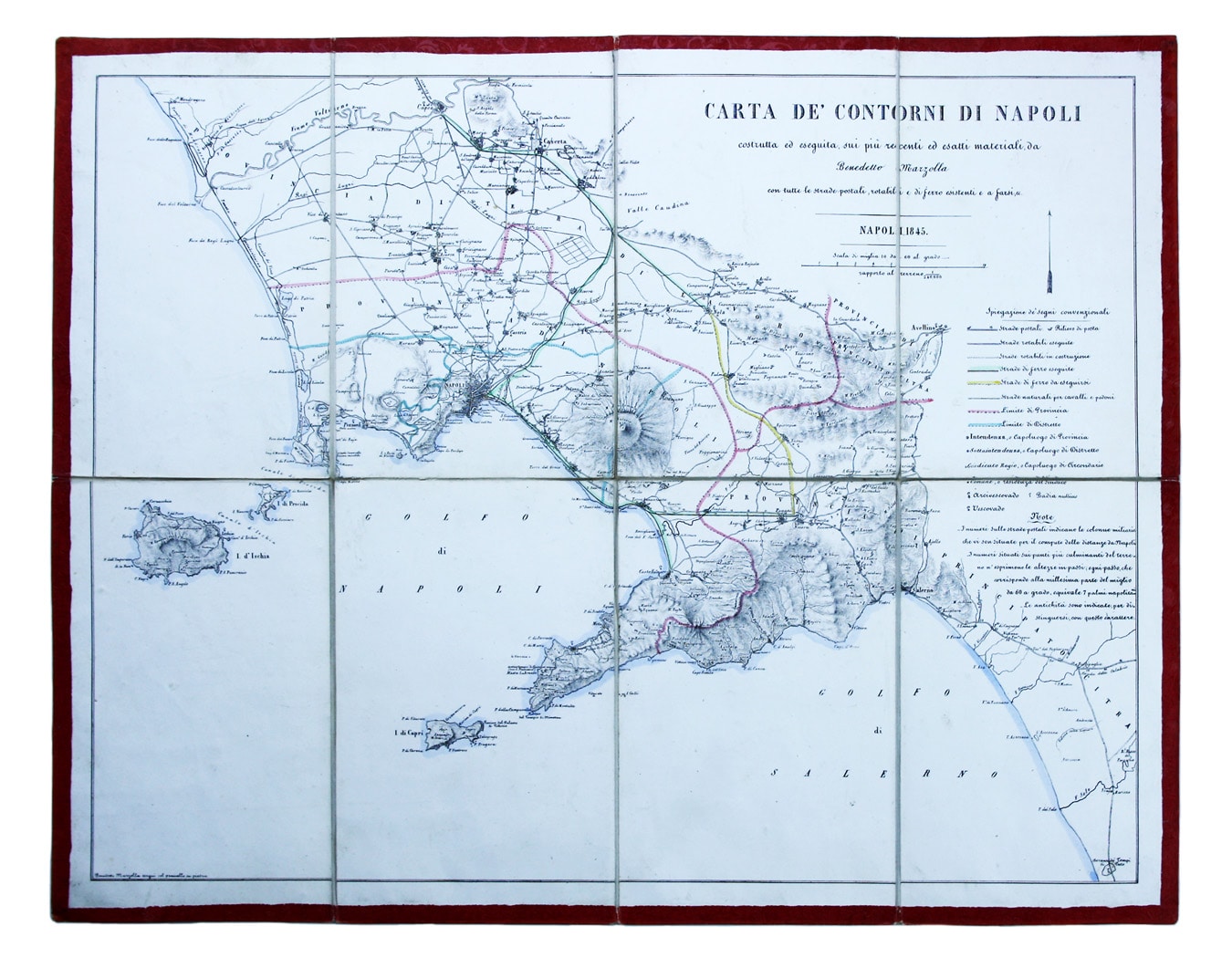 Marzolla’s Plan of Naples