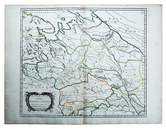 Sanson’s Map of Ancient Sarmatia