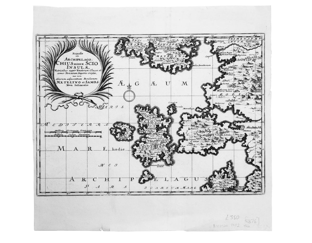 Merians’ Map of Chios