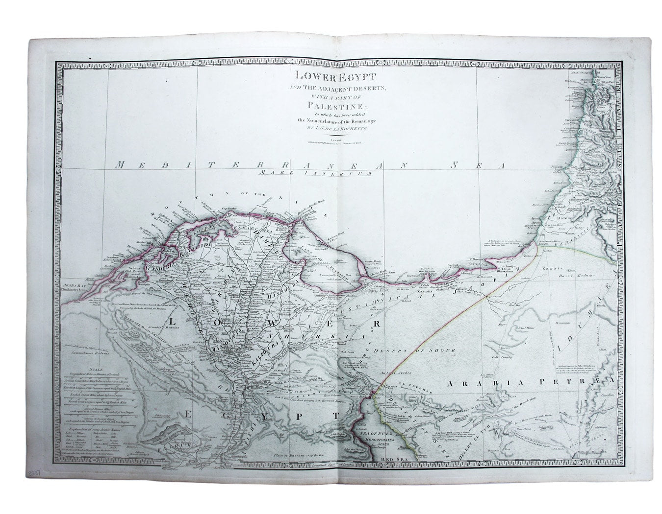 Wyld’s Map of Egypt & Part of the Near East