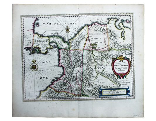 Blaeu’s Map of Tierra Firme