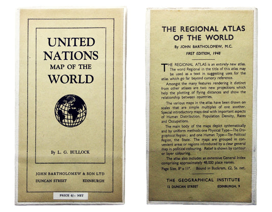Bullock’s United Nations Map of the World