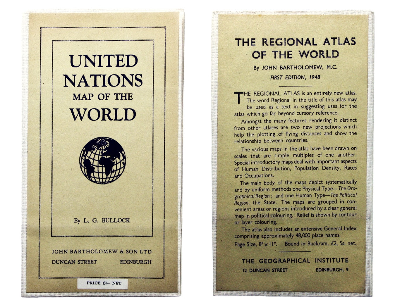 Bullock’s United Nations Map of the World