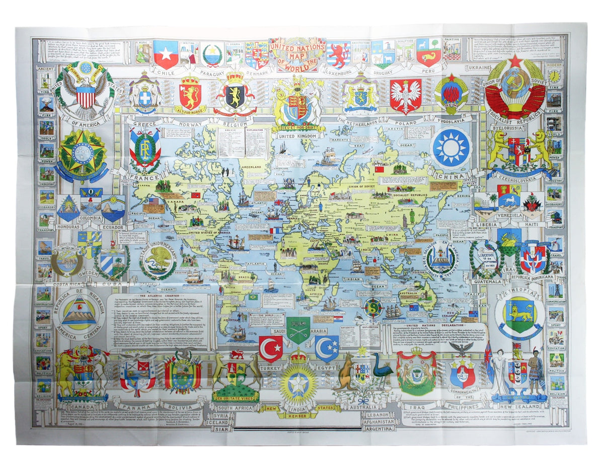 Bullock’s United Nations Map of the World
